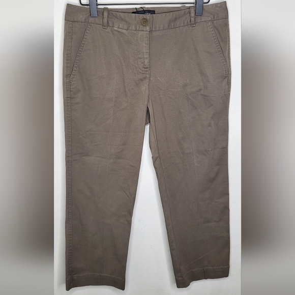Talbots Pants - Talbots Signature Nwt Taupe Womens Chino Pants Size 4